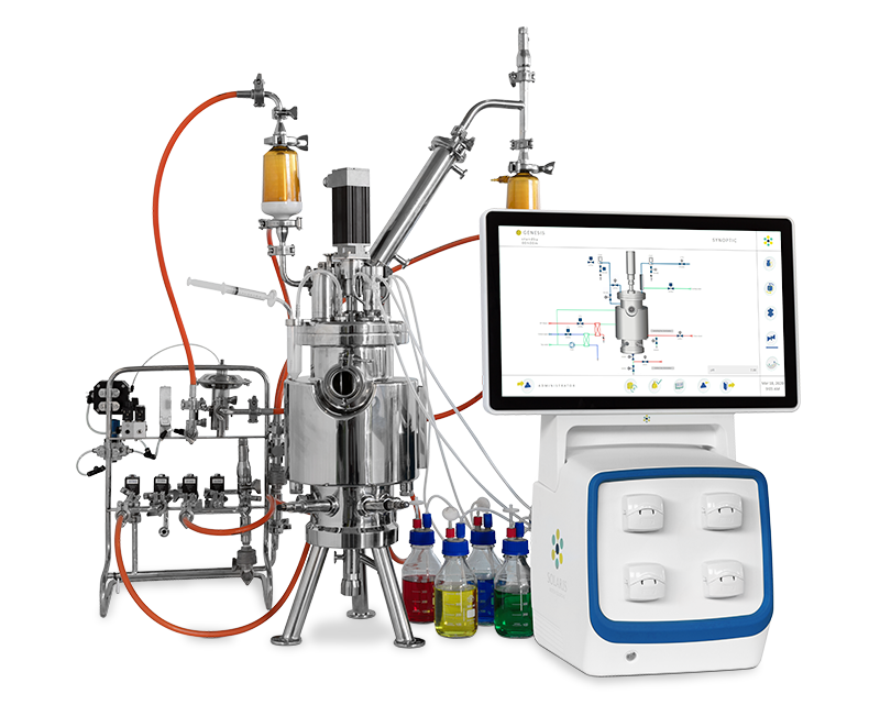 Solaris Genesis 7.5-20L – SIP Benchtop Bioreactor & Fermenter