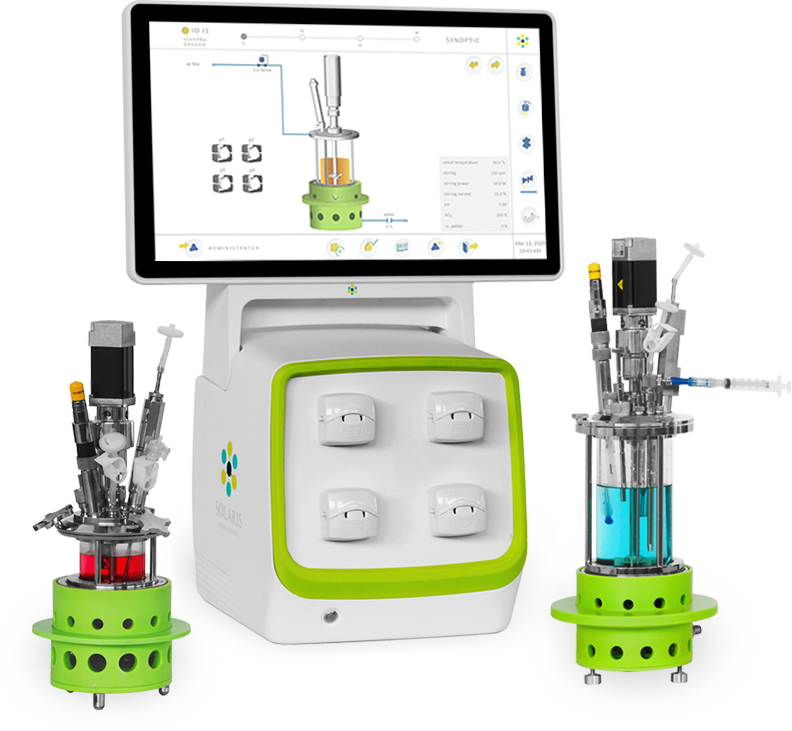 Solaris IO 200-1000mL – Benchtop Mini Bioreactors & Fermenters