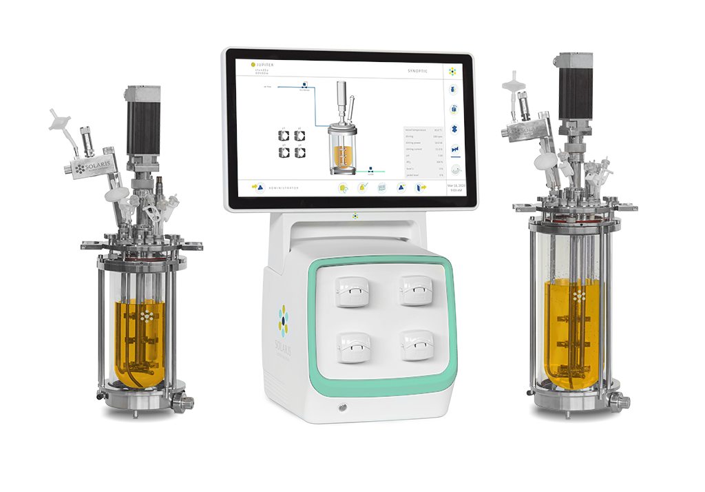 Solaris Jupiter 2-10L – Autoclavable Benchtop Fermenters & Bioreactors